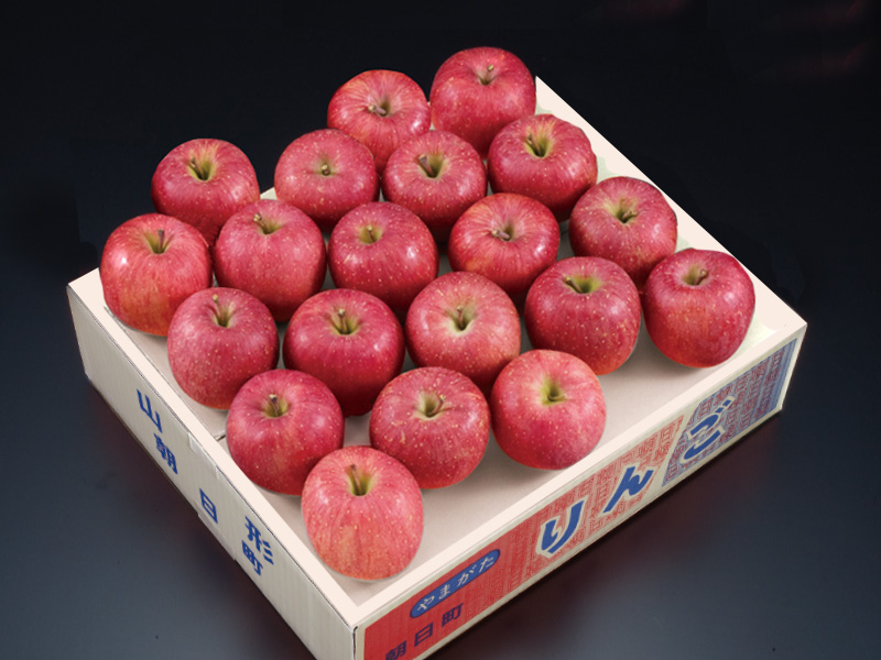 朝日町産秀品サンふじりんご約5kg20玉